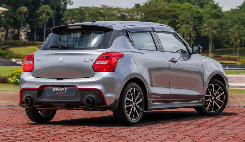 Suzuki Swift Sport Silver Edition dilancar – terhad hanya di Malaysia, tip ekzos Akrapovic, RM145,900 1687331