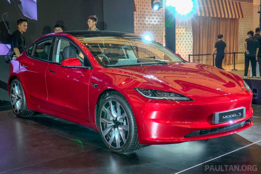Tesla Model 3 ‘Highland’ facelift kini dilancarkan di M’sia — varian asas RM189k, Dual Motor dari RM218k 1682062