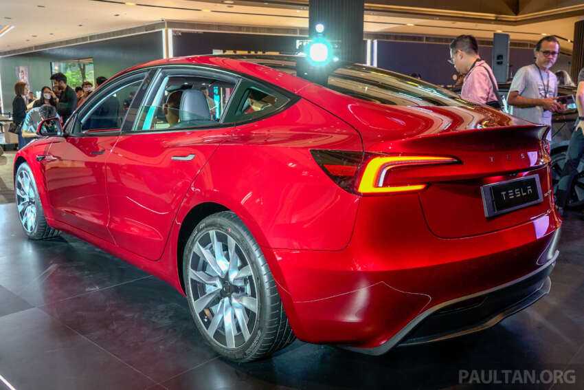 Tesla Model 3 ‘Highland’ facelift kini dilancarkan di M’sia — varian asas RM189k, Dual Motor dari RM218k 1682064