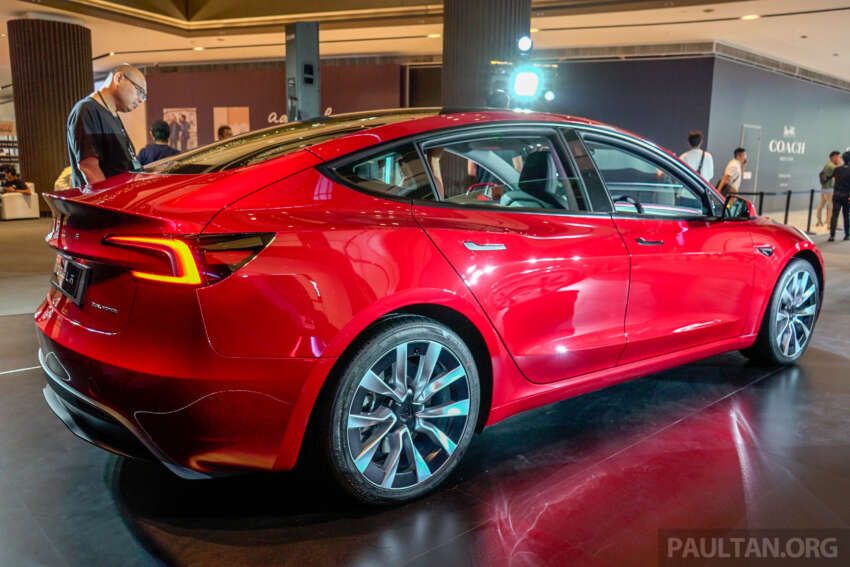 Tesla Model 3 ‘Highland’ facelift kini dilancarkan di M’sia — varian asas RM189k, Dual Motor dari RM218k 1682065