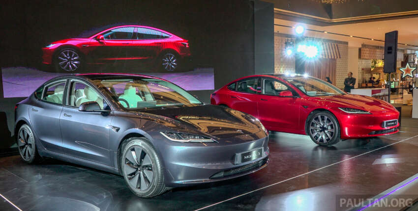 Tesla Model 3 ‘Highland’ facelift kini dilancarkan di M’sia — varian asas RM189k, Dual Motor dari RM218k 1682024