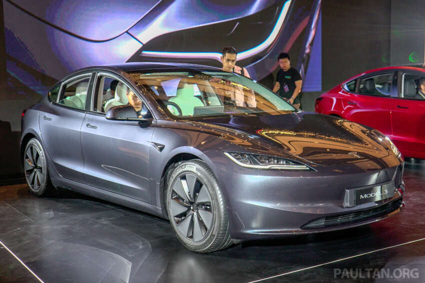 Tesla Model 3 ‘Highland’ facelift kini dilancarkan di M’sia — varian asas RM189k, Dual Motor dari RM218k 1682026