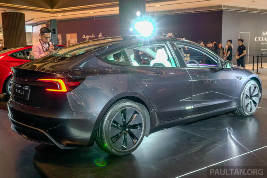 Tesla Model 3 ‘Highland’ facelift kini dilancarkan di M’sia — varian asas RM189k, Dual Motor dari RM218k 1682029