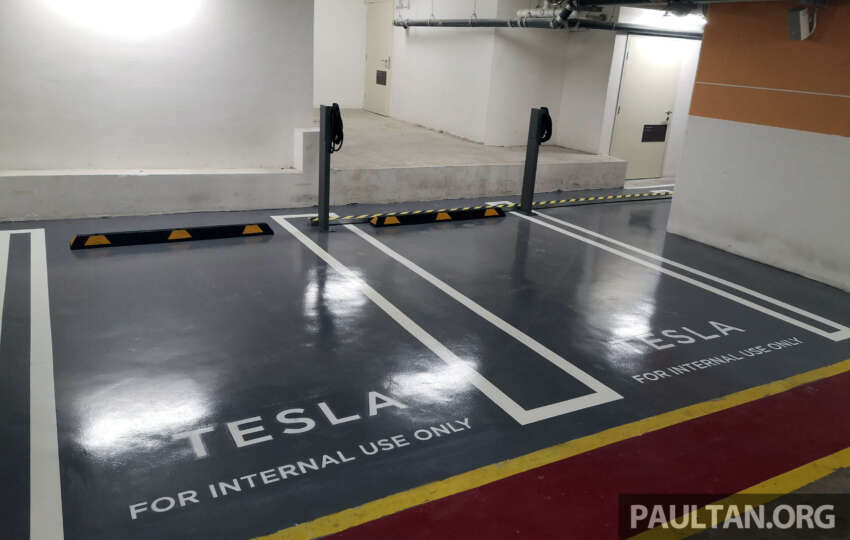 Tesla Pavilion Damansara Heights showroom opening soon – Destination Chargers in mall’s B1 carpark 1677243