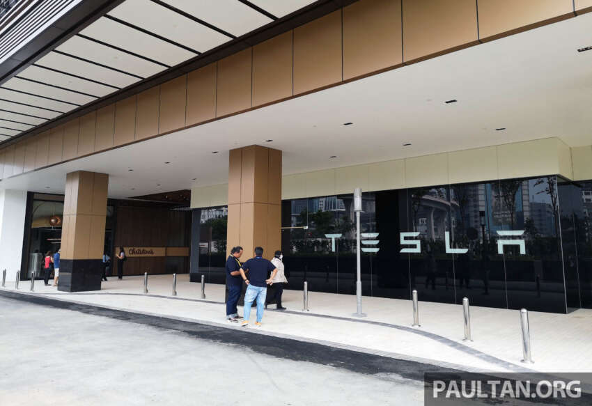Tesla Pavilion Damansara Heights showroom opening soon – Destination Chargers in mall’s B1 carpark 1677248