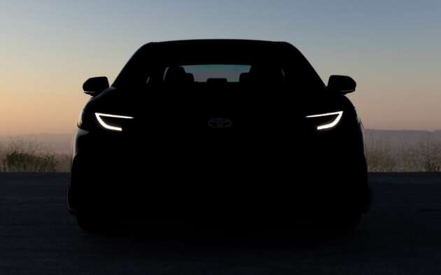 Toyota releases teaser image, of the next-gen Camry?