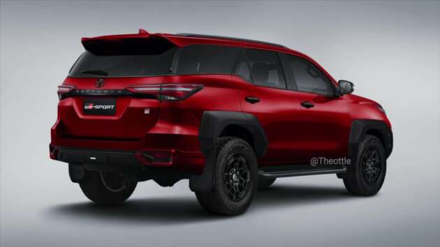 Toyota Fortuner GR Sport rendered with aggressive widebody kit – inspired by Australia’s Hilux GR Sport