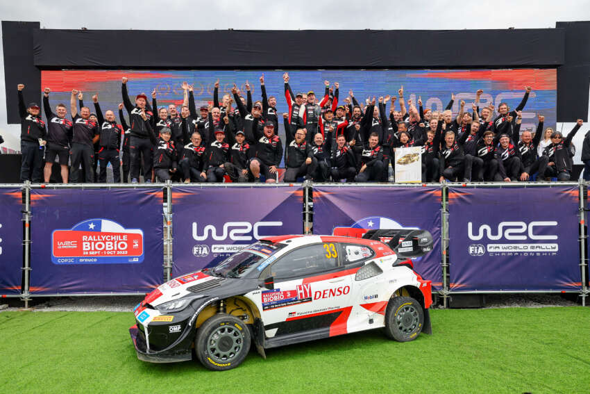 Toyota rangkul juara pengeluar WRC 2023; tahun ketiga berturut-turut, gelaran ketujuh keseluruhan! 1673349