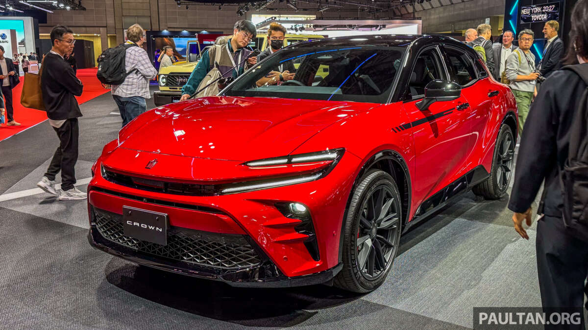 2024 Toyota Crown Sport SUV PHEV form revealed Blog Kontraktor