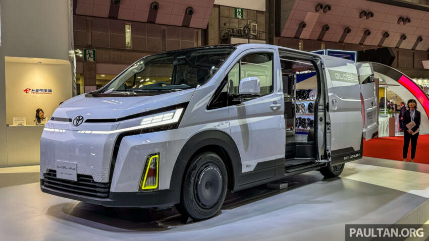 Toyota Global Hiace BEV Concept on display – fully electric van for cargo, tourist-carrying, ambulance duty 1687782