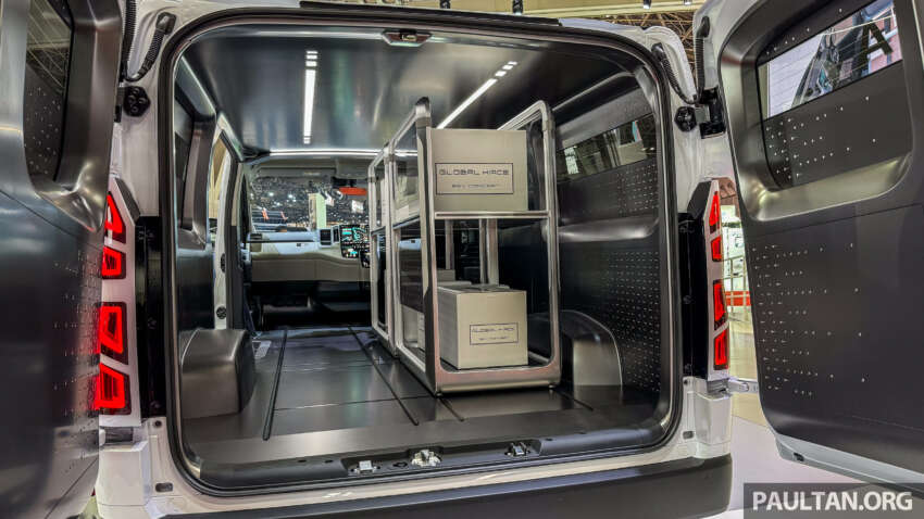Toyota Global Hiace BEV Concept on display – fully electric van for cargo, tourist-carrying, ambulance duty 1687795