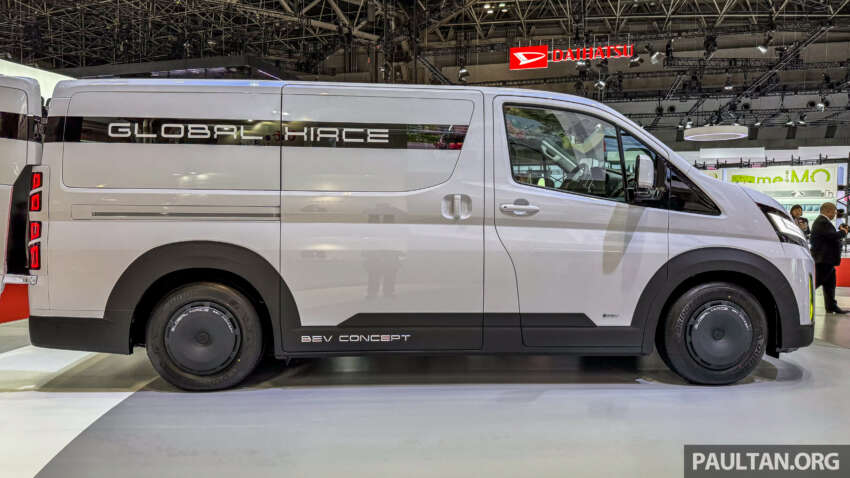 Toyota Global Hiace BEV Concept on display – fully electric van for cargo, tourist-carrying, ambulance duty 1687787