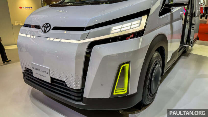 Toyota Global Hiace BEV Concept on display – fully electric van for cargo, tourist-carrying, ambulance duty 1687788