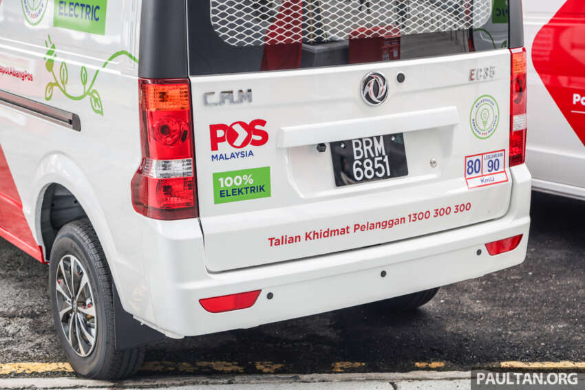 Pos Malaysia receives 143 electric vans from Yinson 1681845