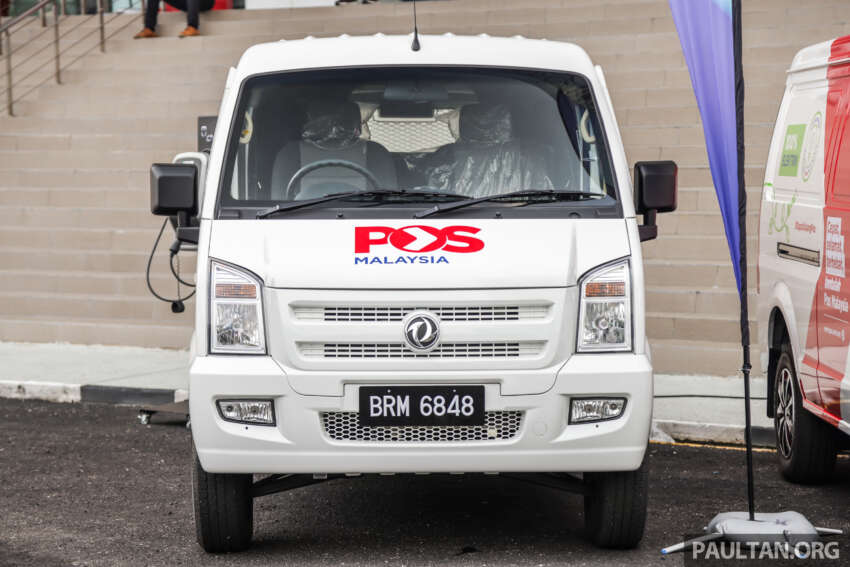 Pos Malaysia receives 143 electric vans from Yinson 1681840