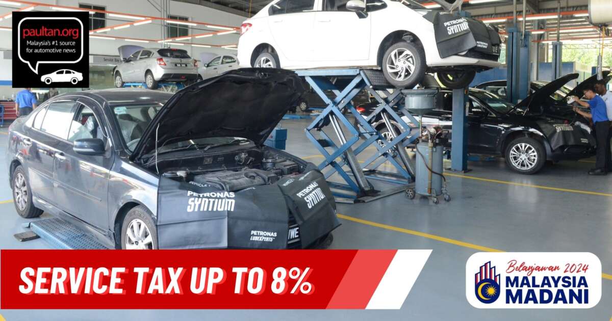New 8% service tax from March 1 – car maintenance, motor insurance and home EV charging costs go up