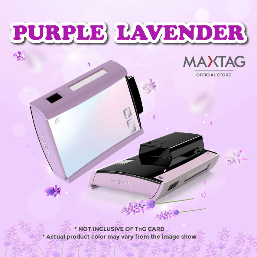 MaxTag’s new Blue Daisy and Purple Lavender SmartTAG devices – new colours to match your car 1673077