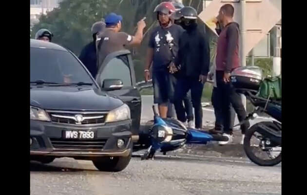 Lelaki pukul food rider di Klang sedang dijejaki polis