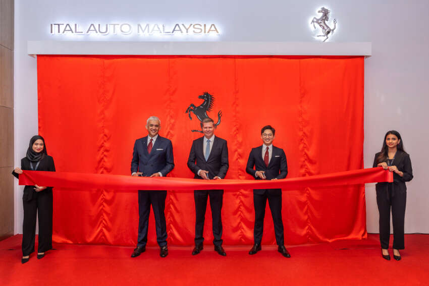 New Ferrari distributor Ital Auto Malaysia opens its first showroom at Four Seasons Place Kuala Lumpur 1699328