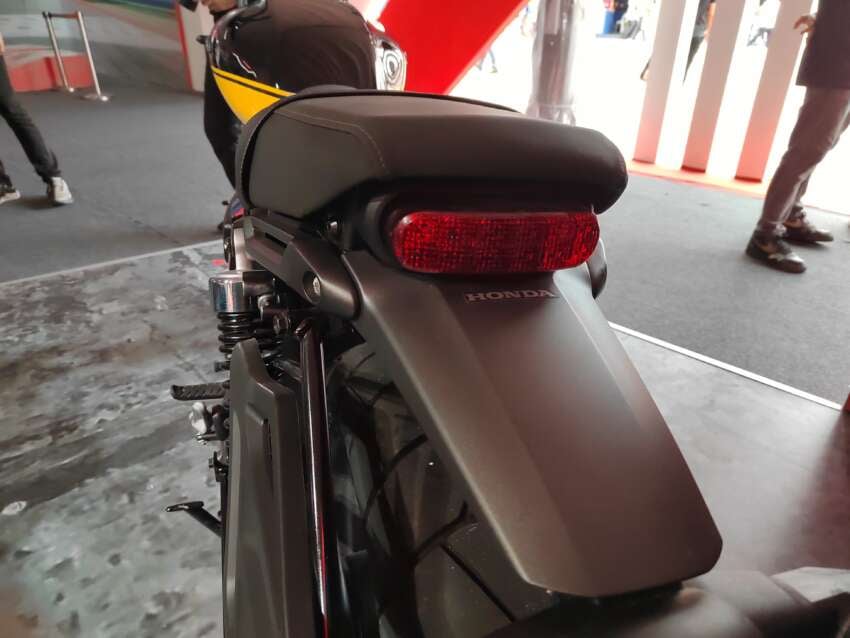 Honda CB350RS seen at Malaysia MotoGP Sepang 1695241