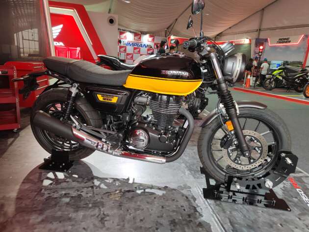 Honda CB350RS seen at Malaysia MotoGP Sepang