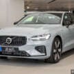 Volvo S60 Recharged T8 Ultimate 2024 di Malaysia – RM316k, rim & warna baru, pengecas OB AC 6.4 kW