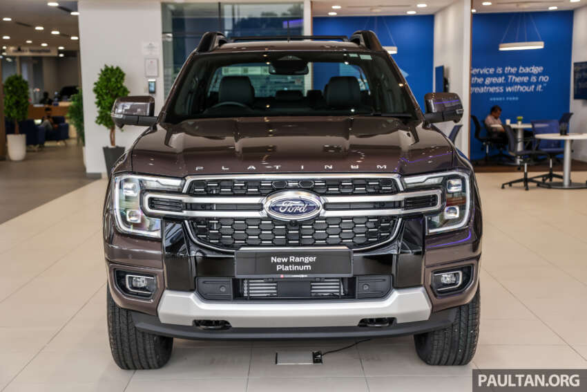 2024 Ford Ranger Platinum full gallery – 2.0L Bi-Turbo, flexible rack, B&O audio, above Wildtrak, RM183,888 1697971