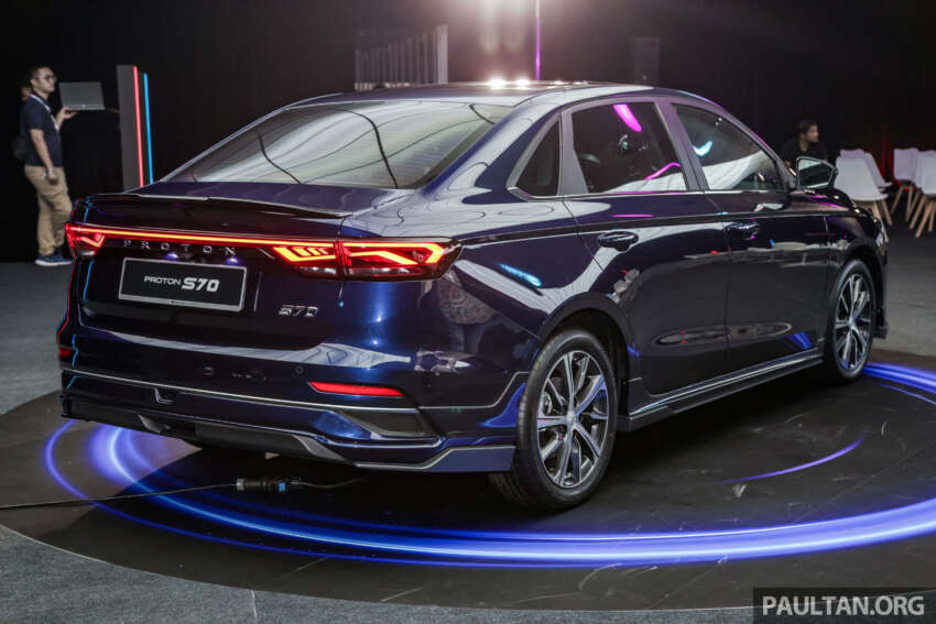 2024 Proton S70 details, first impressions – 1.5T 7DCT; 150PS, 226 Nm; C-segment sedan at City/Vios price? 1694223