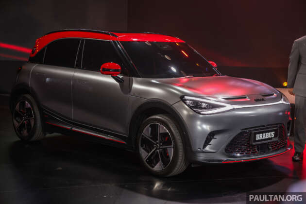 smart Malaysia targets up to 1,000 EV sales in 2024 – over 500 #1 bookings at launch; 60% chose the Brabus