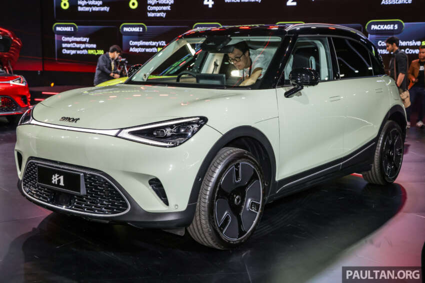 smart #1 2023 dilancar di Malaysia — 272 PS/343 Nm; versi Brabus 428 PS/543 Nm, harga dari RM189k 1698868