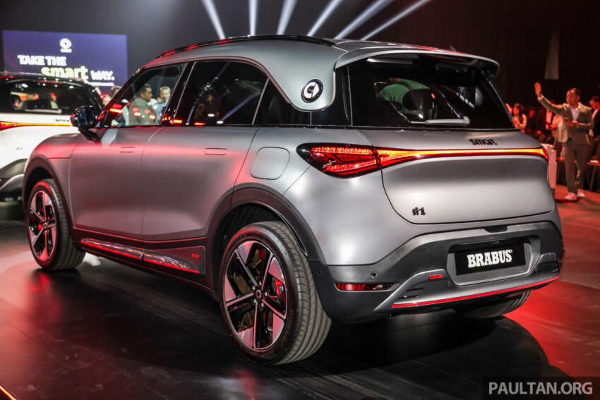 smart #1 EV launched in Malaysia – Pro, Premium, 272 PS/343 Nm; Brabus, 428 PS/543 Nm, RM189k-RM249k 1698825