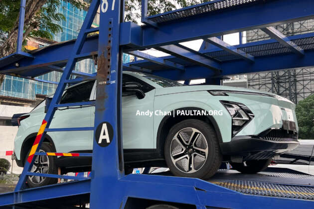 Chery Omoda 5 EV spotted in Malaysia – launching as CBU in 2024; 224 PS, 61 kWh battery, 450 km range