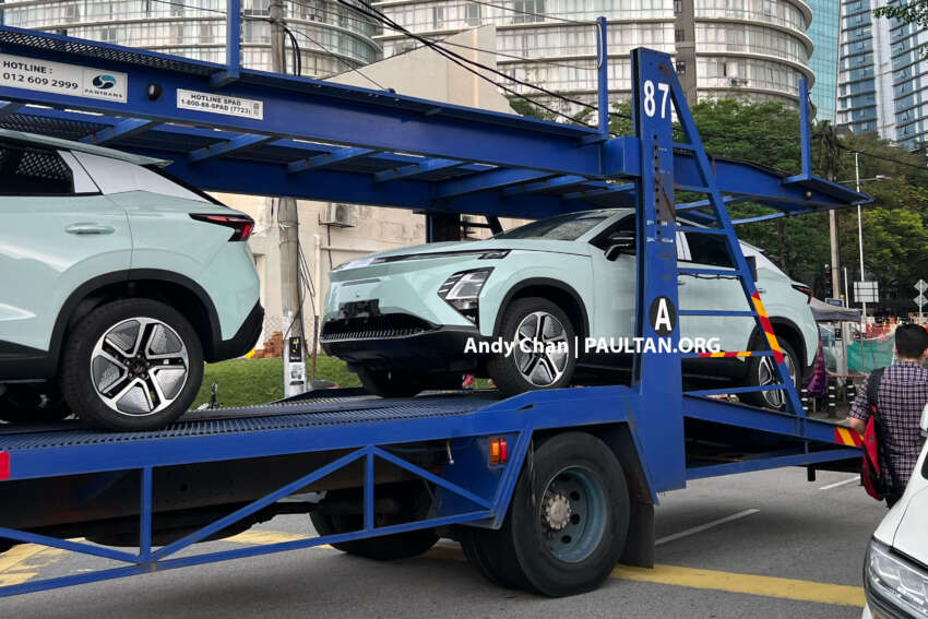 Chery Omoda 5 EV spotted in Malaysia – launching as CBU in 2024; 224 PS, 61 kWh battery, 450 km range 1690942
