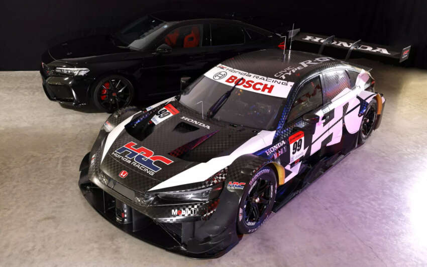 Honda Civic Type R-GT Concept previews brand’s new Super GT500 racer for 2024 season – replaces NSX-GT 1692485