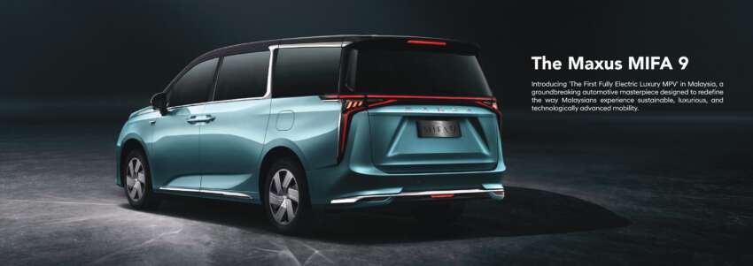 2024 Maxus MIFA 9 launched in Malaysia – 7-seat EV MPV; up to 435 km range; standard AEB; from RM270k 1693528