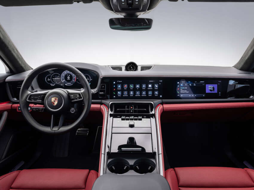 2024 Porsche Panamera interior revealed 3rdgen gets three displays