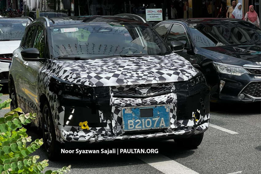 2024 Proton X50 facelift to be based on latest Binyue Cool with new interior? LHD R&D car spotted again 1693483