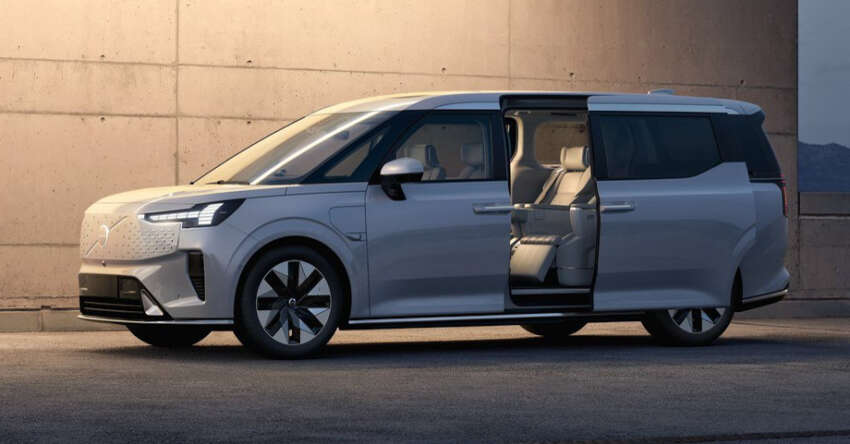 2024 Volvo EM90 debuts as brand’s first MPV – 738 km EV range; 6-seater with lounge seats; China launch 1st 1695581