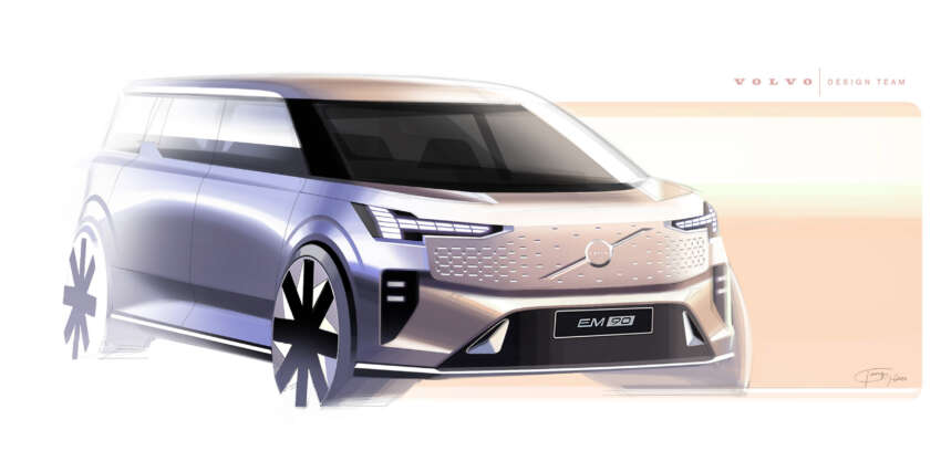 2024 Volvo EM90 debuts as brand’s first MPV – 738 km EV range; 6-seater with lounge seats; China launch 1st 1695634