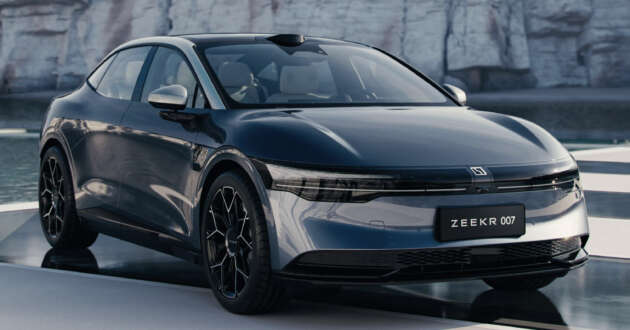 2024 Zeekr 007 EV – over 20k bookings made within 48 hours of pre-sales opening in China; from RM146k