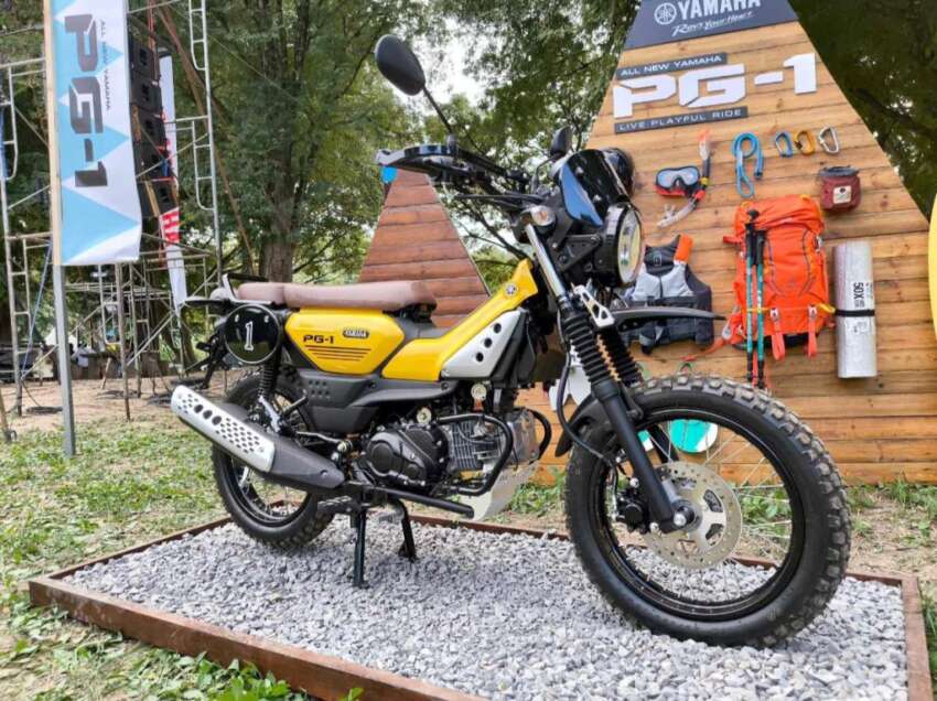 2024 Yamaha PG-1 lifestyle bike makes Thailand debut 1700660
