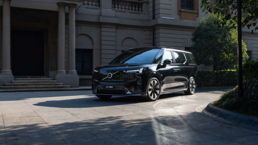 2024 Volvo EM90 debuts as brand’s first MPV – 738 km EV range; 6-seater with lounge seats; China launch 1st 1724451