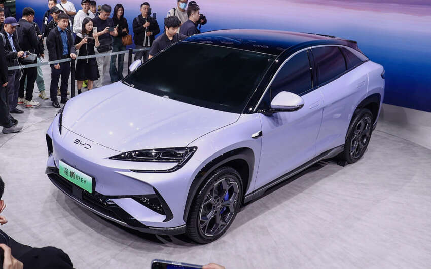 2024 BYD Sea Lion 07 debuts in China – crossover EV to take on Tesla Model Y; priced from RM131k est 1698658