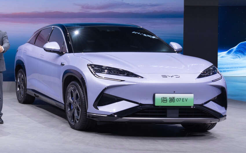 2024 BYD Sea Lion 07 debuts in China – crossover EV to take on Tesla Model Y; priced from RM131k est 1698661