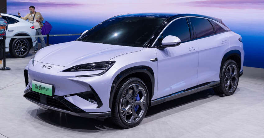 2024 BYD Sea Lion 07 debuts in China – crossover EV to take on Tesla Model Y; priced from RM131k est 1698655