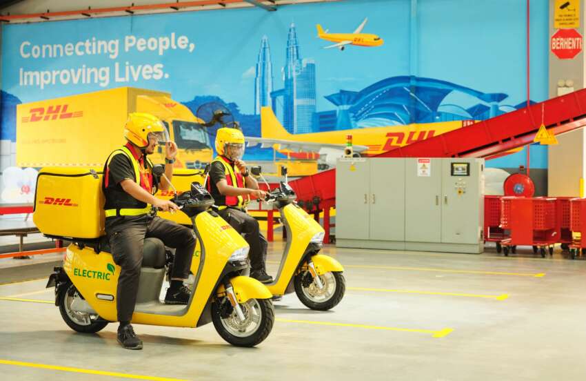 DHL Express Malaysia adds 51 EVs to delivery range – CAM EA4 and Foton iBlue vans, Blueshark R1 scooter 1697180