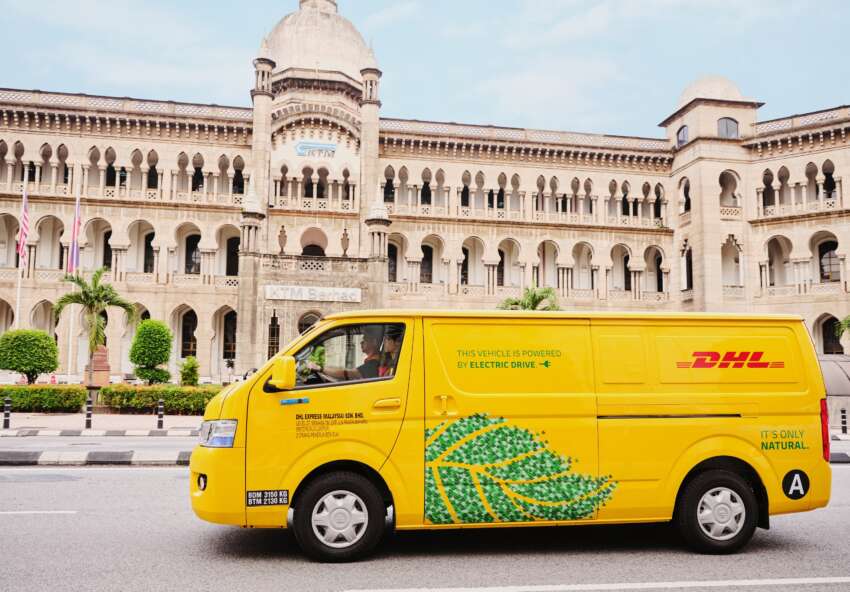 DHL Express Malaysia adds 51 EVs to delivery range – CAM EA4 and Foton iBlue vans, Blueshark R1 scooter 1697181