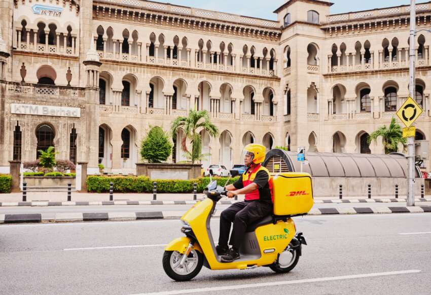 DHL Express Malaysia adds 51 EVs to delivery range – CAM EA4 and Foton iBlue vans, Blueshark R1 scooter 1697182
