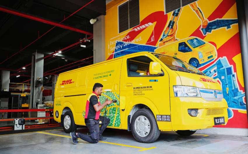 DHL Express Malaysia adds 51 EVs to delivery range – CAM EA4 and Foton iBlue vans, Blueshark R1 scooter 1697185