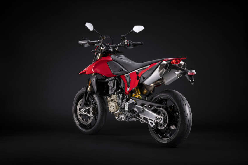 Ducati Hypermotard 698 Mono didedah – enjin satu silinder 77.5 hp, berat 151 kg, suspensi boleh laras 1690810